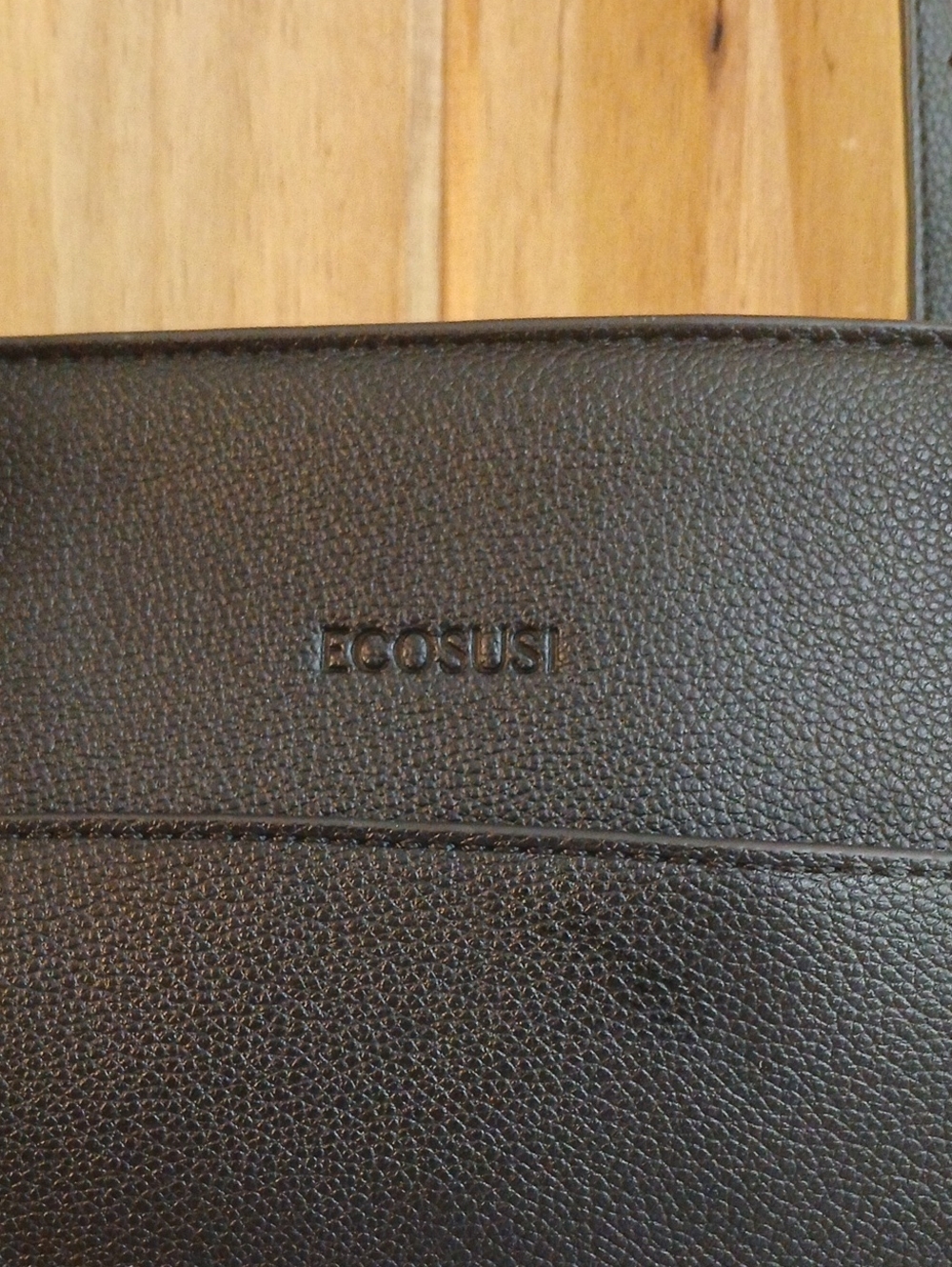 Ecosusi Vegan Leather Laptop Tote Bag - Picture 2 of 11